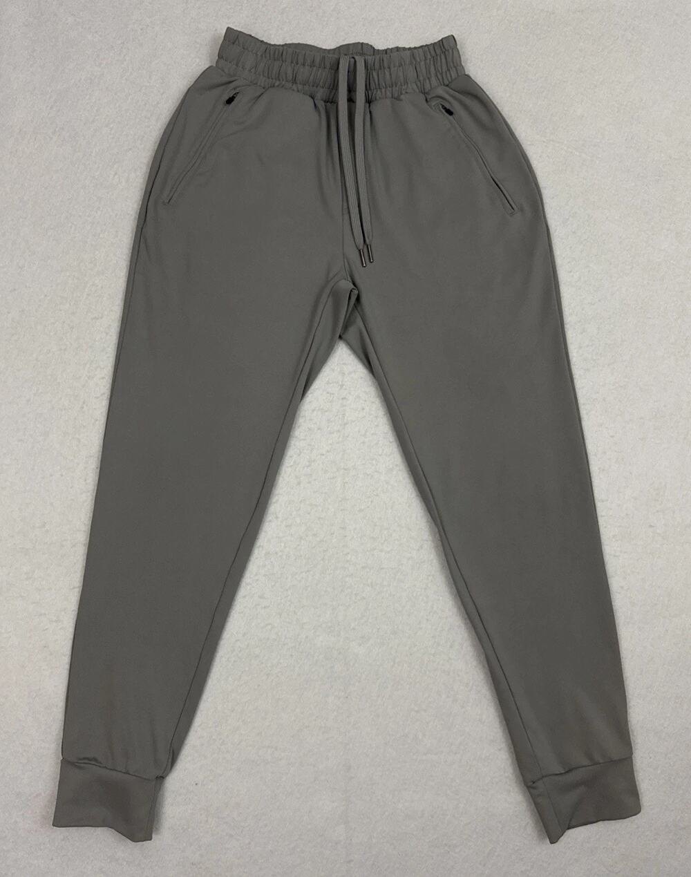 Barbell Apparel Recon Jogger Mens Small Light Gray Ultralight Stretch Athletic
